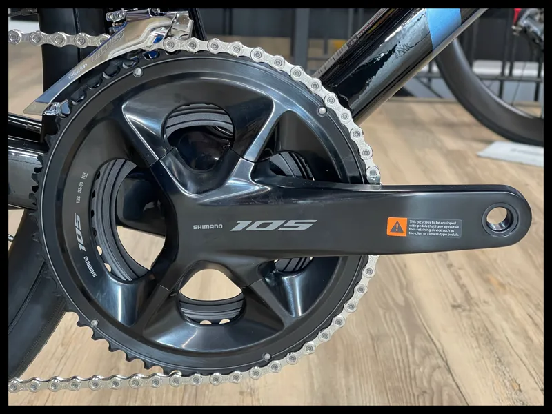 Giant TCR Advanced 2 Road Bike In Gloss Carbon/Electron Blue-4