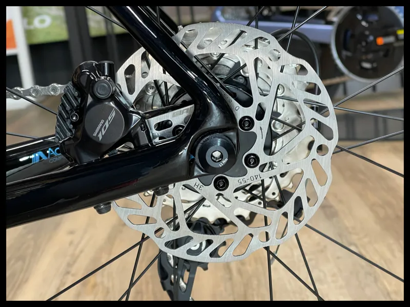 Giant TCR Advanced 2 Road Bike In Gloss Carbon/Electron Blue-6