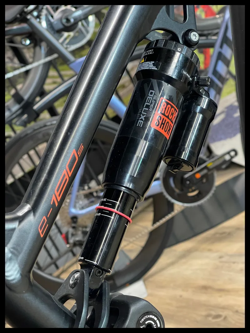 Whyte e-180 S Large Black and Burnt Orange 2022 Approved Used-5