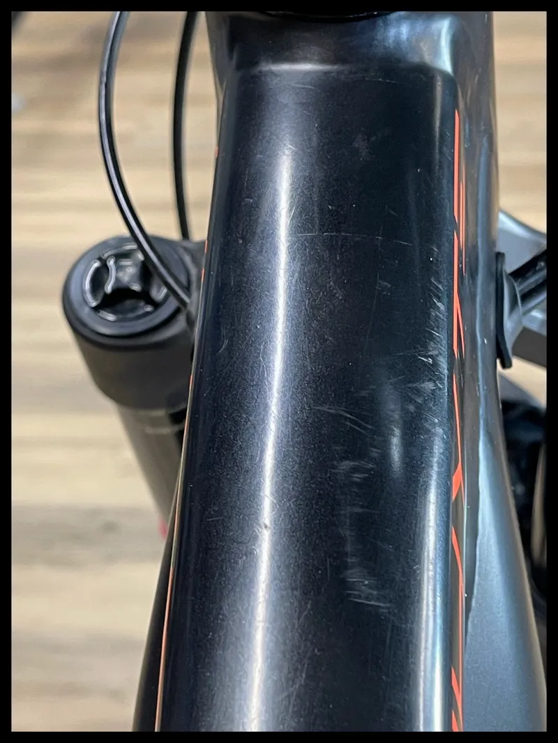 Whyte e-180 S Large Black and Burnt Orange 2022 Approved Used-6