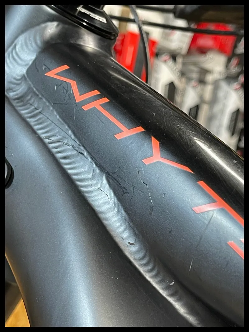 Whyte e-180 S Large Black and Burnt Orange 2022 Approved Used-10