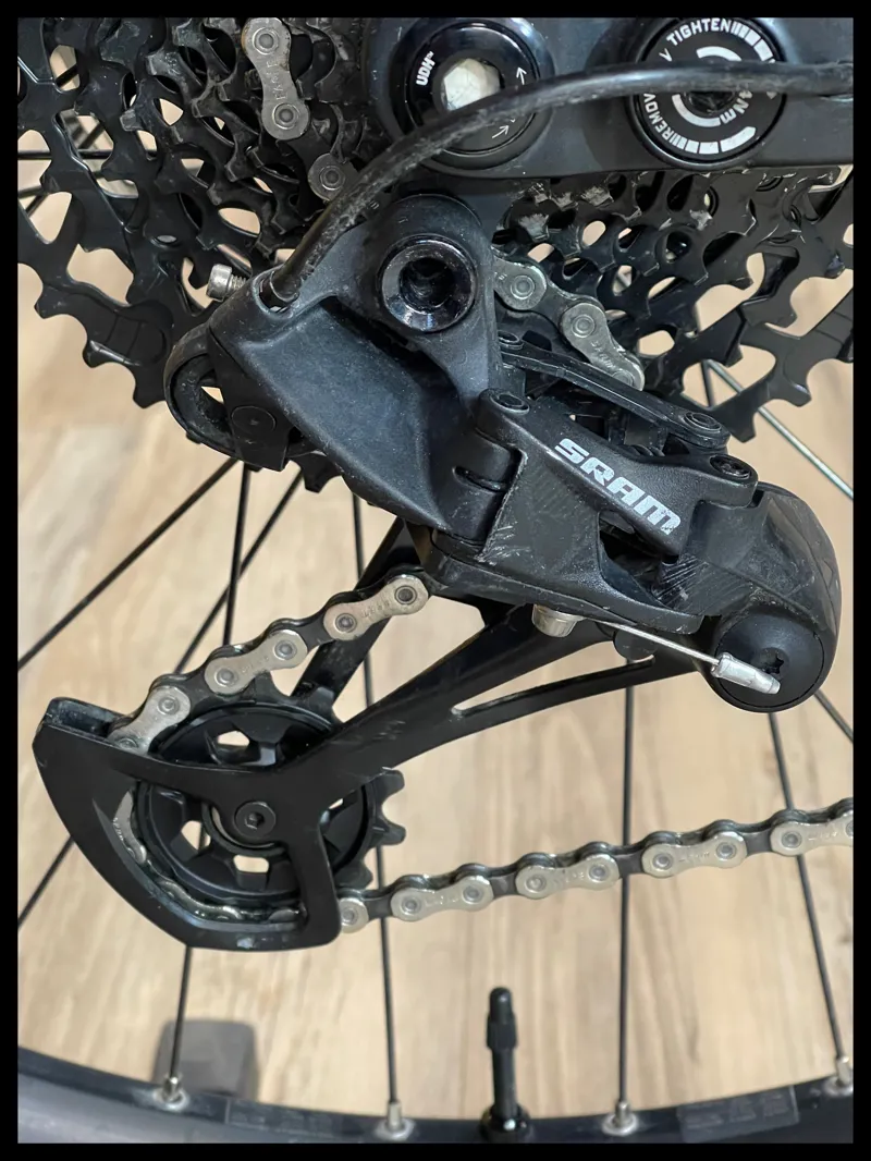 Whyte e-180 S Large Black and Burnt Orange 2022 Approved Used-3