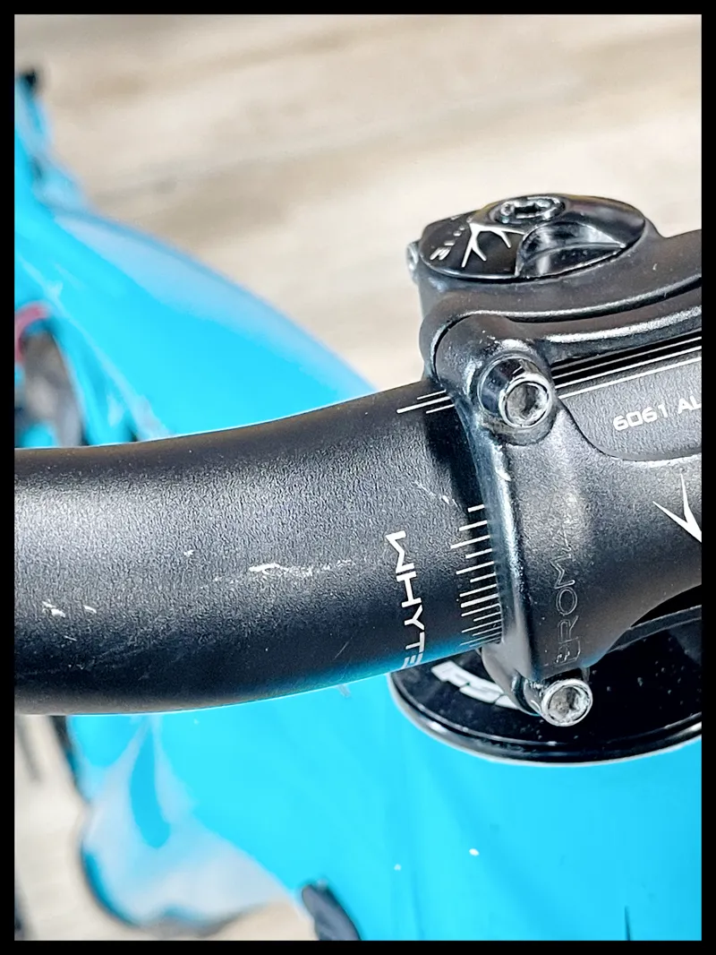 Whyte e-160S Large v3 Turquoise with Black/White 2023 Approved Used-11