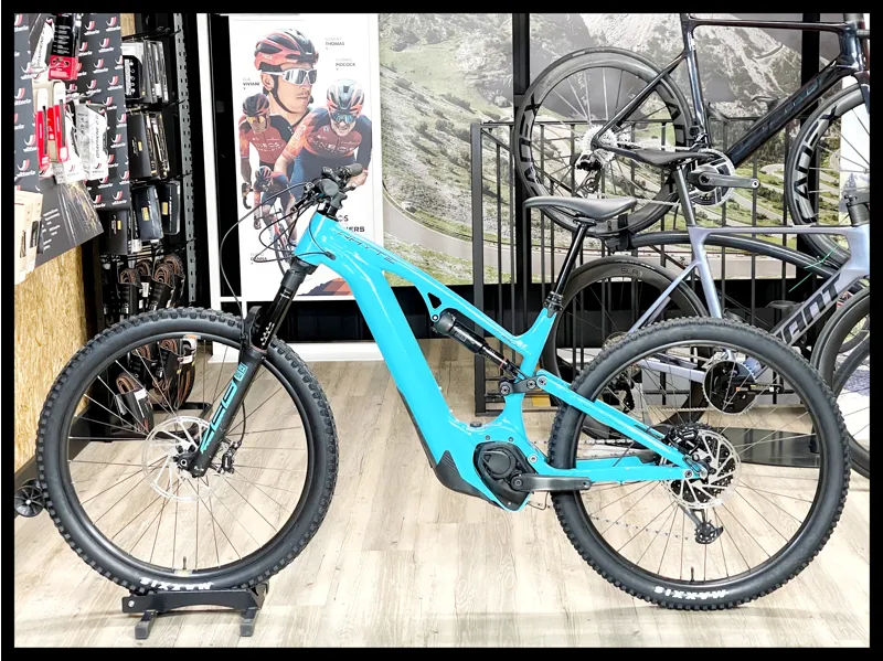 Whyte e-160S Large v3 Turquoise with Black/White 2023 Approved Used-1