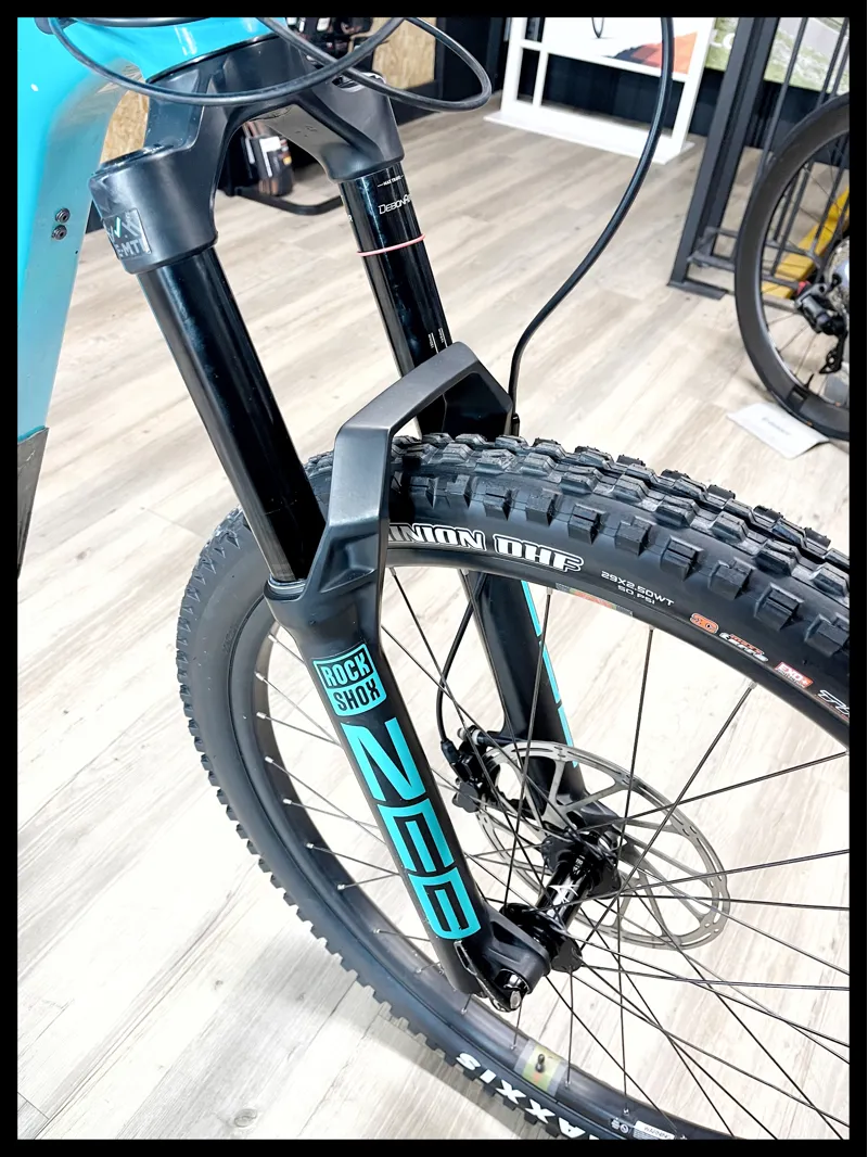 Whyte e-160S Large v3 Turquoise with Black/White 2023 Approved Used-9