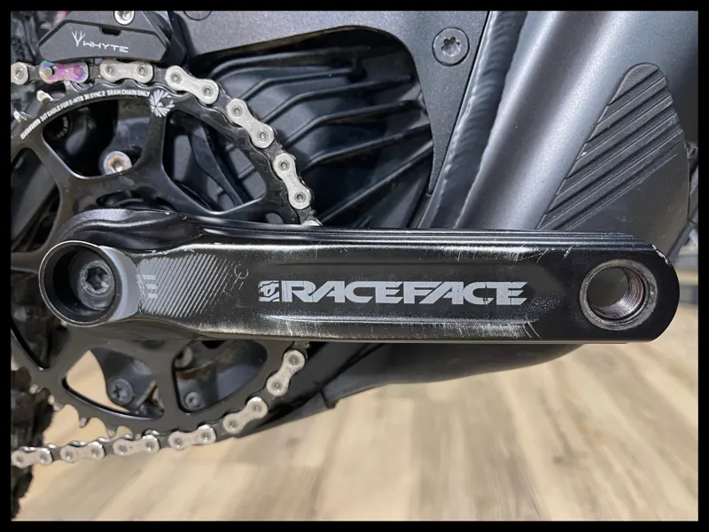 Whyte e-160 S Medium Matt Black and Turquoise 2022 Approved Used-7