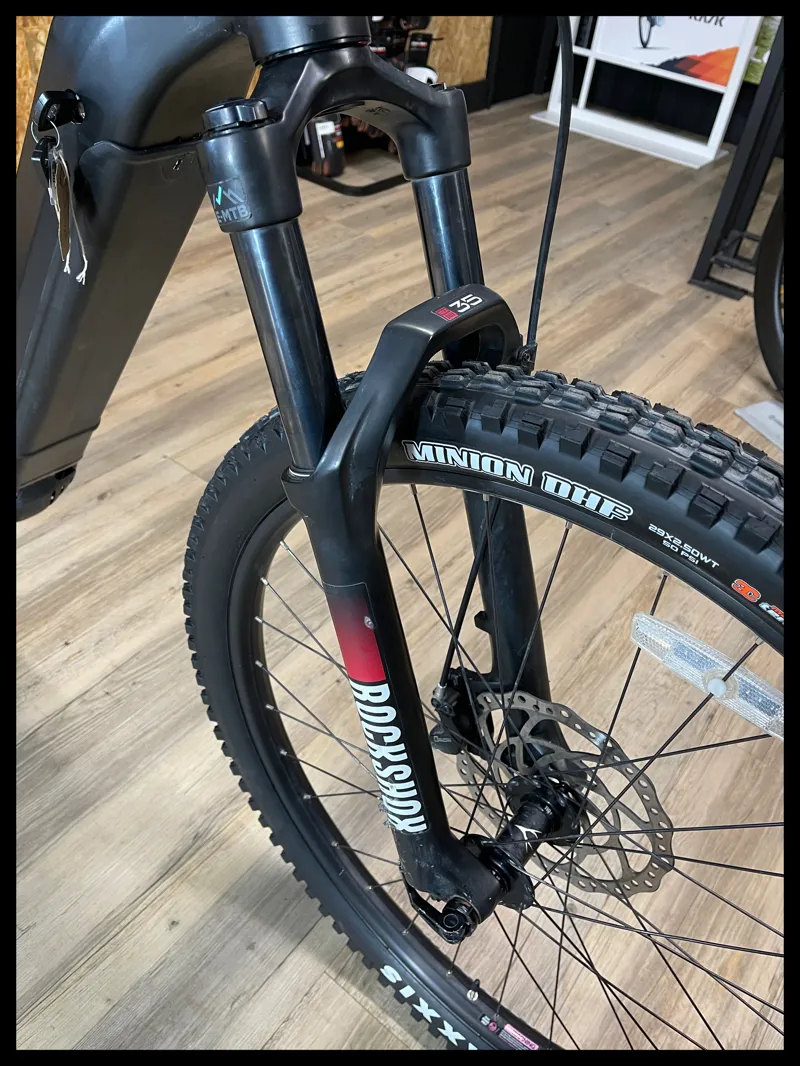 Whyte e-505 MEDIUM V1 Matt Black with Grey and Rose 2021 Approved Used-7