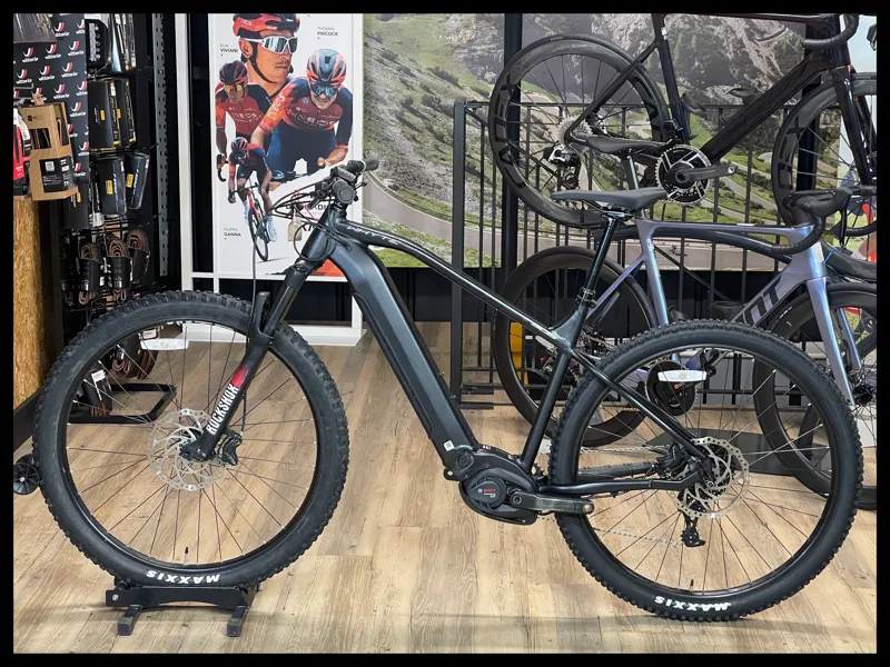 Whyte e-505 Large V1 Matt Black with Grey and Rose 2021 Approved Used-1