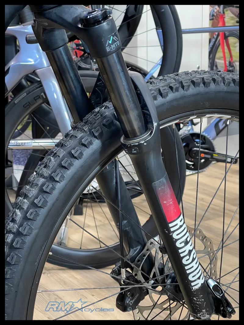 Whyte e-505 V1 Matt Black with Grey and Rose-5