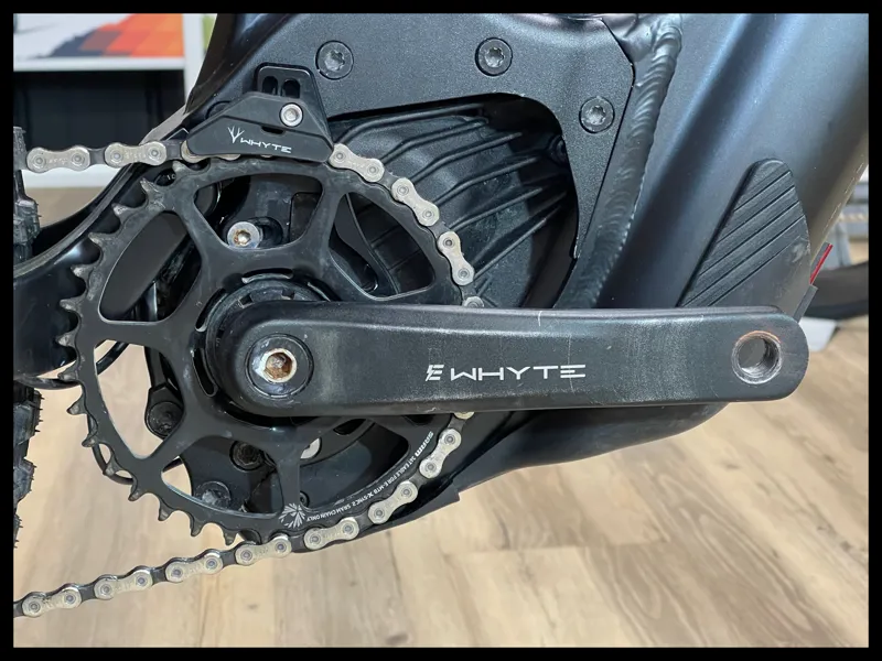 Whyte e-180 S Large Black and Burnt Orange 2022 Approved Used-4