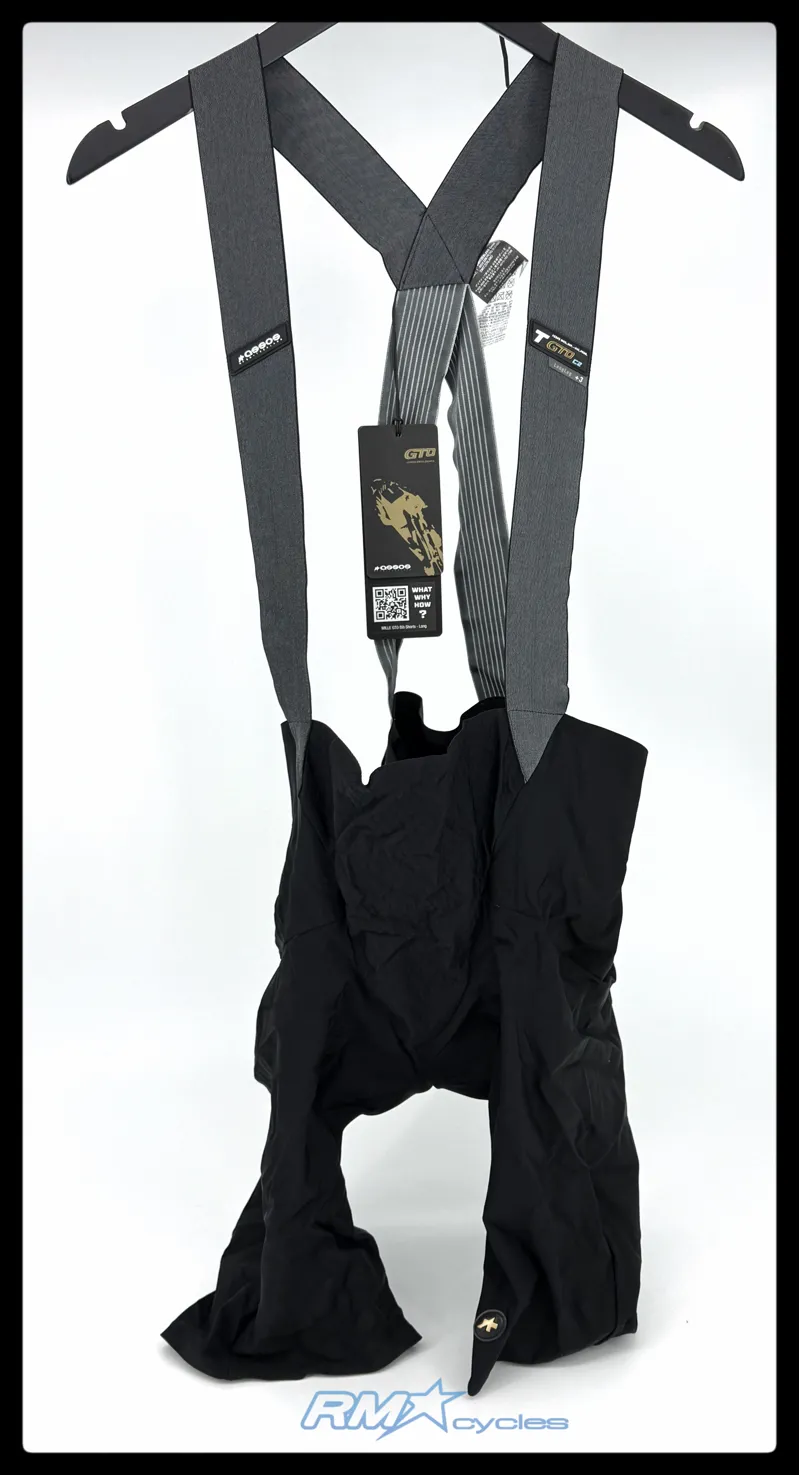 Assos MILLE GTO Bib Shorts C2 long TIR  3XL Black-1