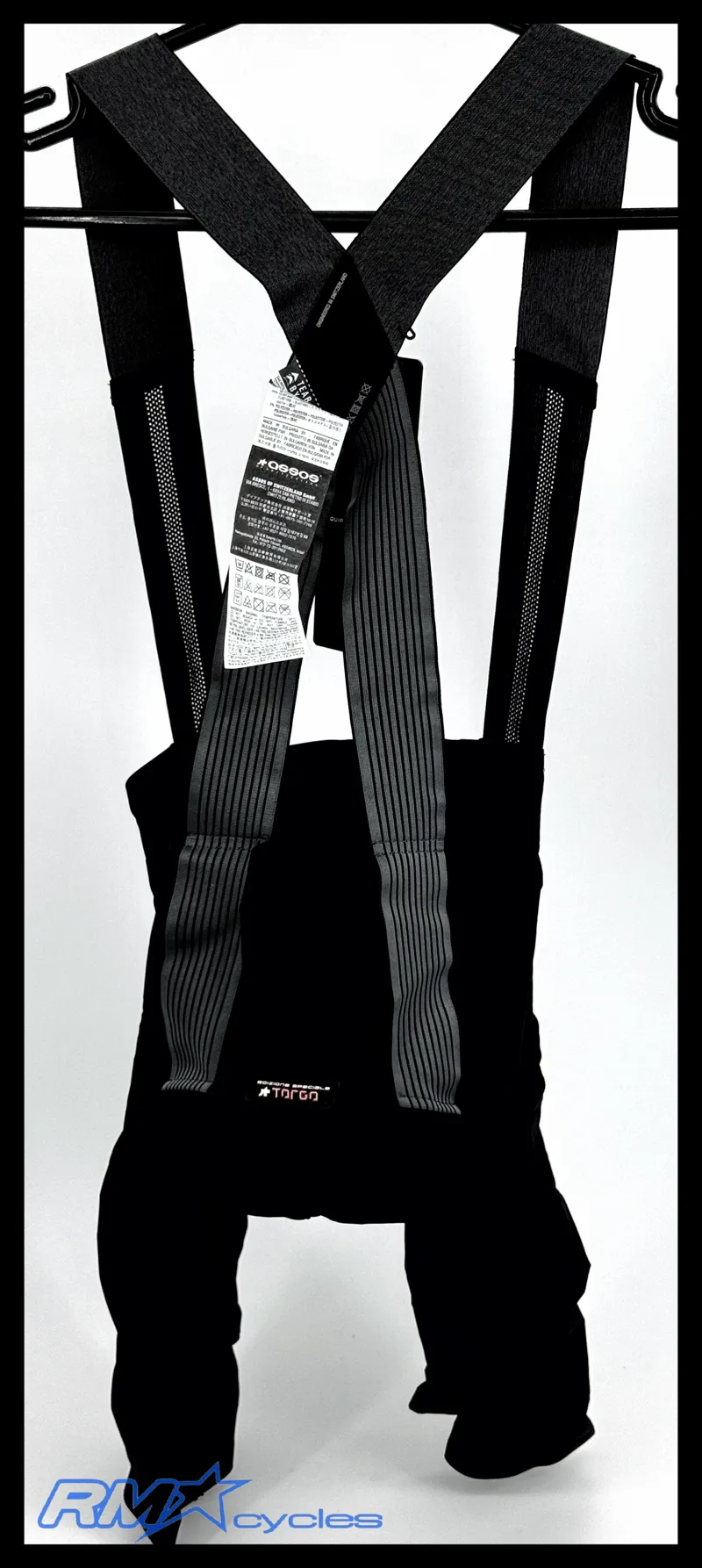 Assos RSR S9 Targa Bib Shorts Black Medium -1