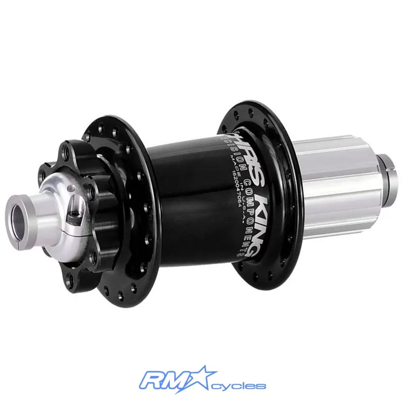Chris King ISO Rear 32h 142x12 Thru Shimano Black Ceramic SIH