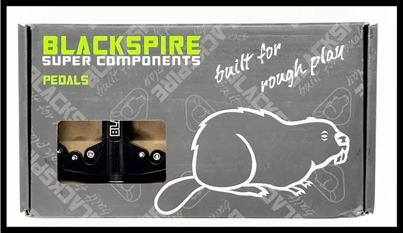 Blackspire The Brute Flat Pedals Pair Black-4