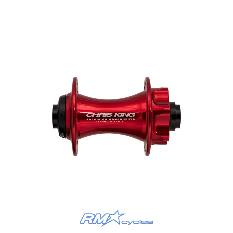 Chris King MTB Hub ISO Front 32h SD 100x15 Thru Red