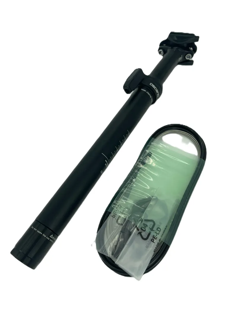 Brand X Ascend Dropper Seat Post Black 31.6mm x 350mm 100 mm Dropper