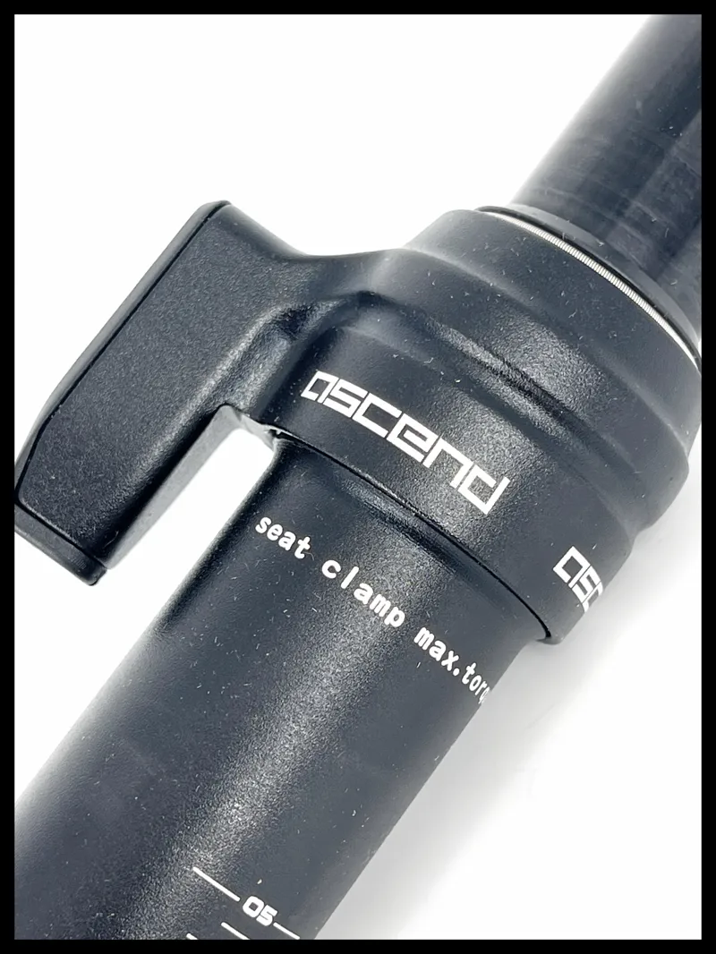 Brand X Ascend Dropper Seat Post Black 31.6mm x 400mm 125 mm Drop-1