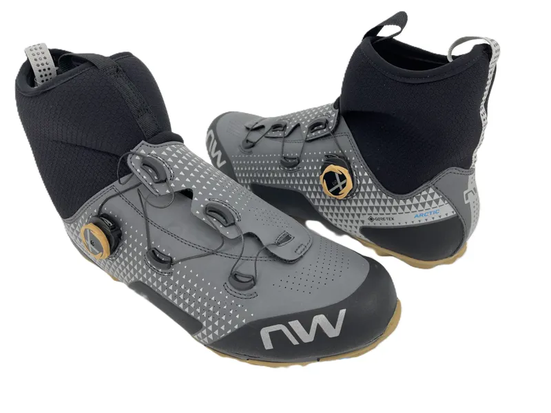 Northwave Celsius Artic Gore-Tex Winter Boots Size 12 Anthracite/Reflective