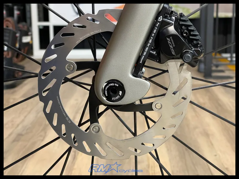 X3 105Di2 DT Swiss Bicycle Impulse Grey Matt-8