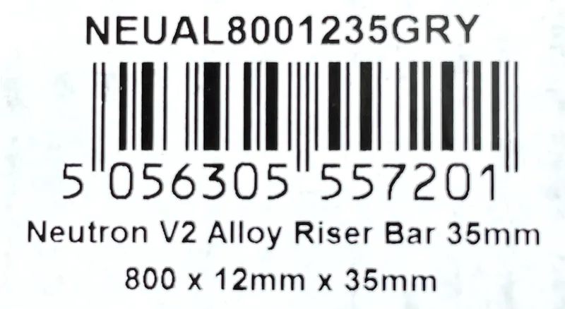 Nukeproof Neutron V2 Alloy Riser Bar 35x800mm-3