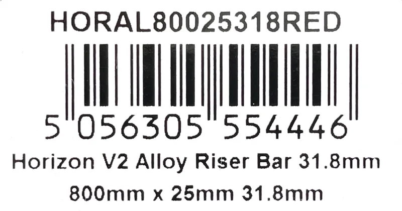 Nukeproof Horizon V2 Alloy Riser bar 35x800mm-3