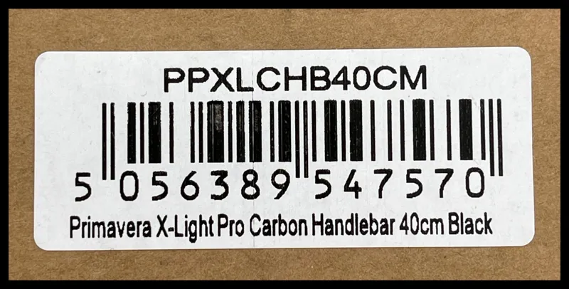 Prime Primavera X-Light Pro Carbon HandleBar 40cm Black-2