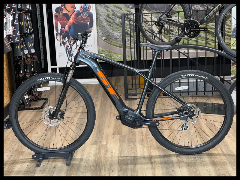 GT ePantera Dash 29er Large Ebike Gunmetal 2023 Approved Used-1