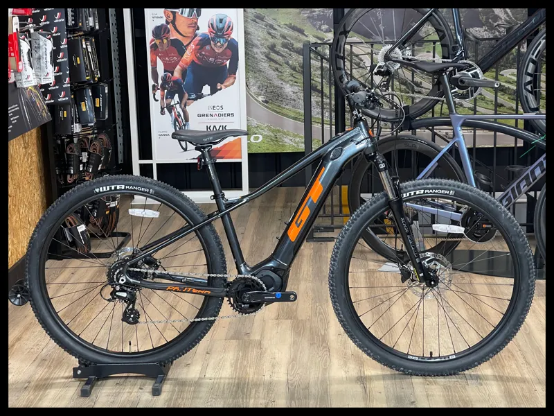 GT ePantera Dash 29er Small Ebike Gunmetal 2023 Ex-Demo
