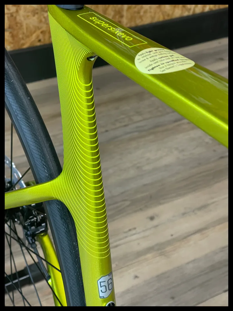 Cannondale Supersix Evo 3 2024 56 cm Viper Green 2024 Ex-Display-6