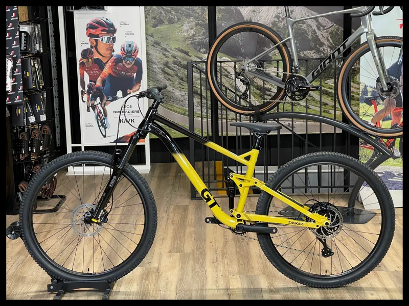 GT Zaskar FS Sport 29er Yellow Large 2023 Approved Used-1