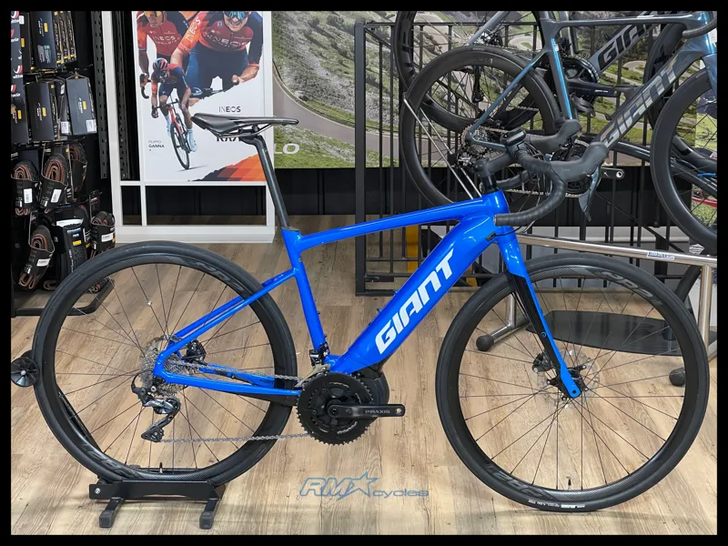 Giant Road E+ 1 Pro Electric Bike Medium Blue 2020 Approved Used