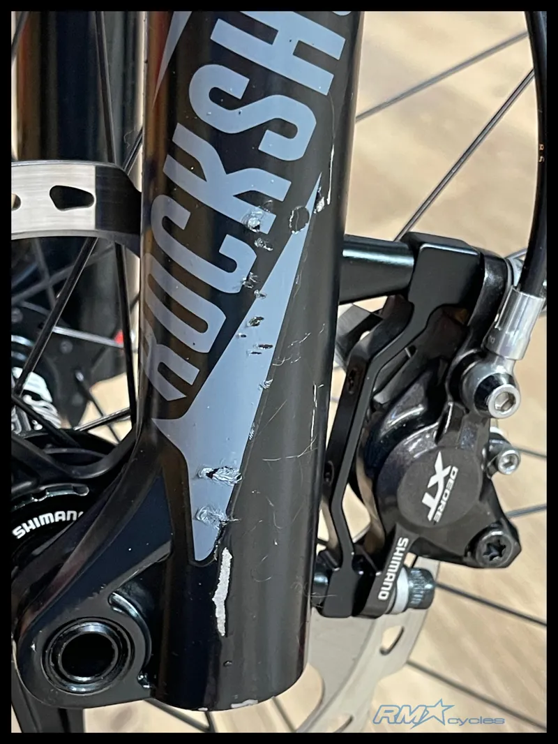 Cube Fat Bike Nautrail Race Medium Black 2016 Approved Used-9