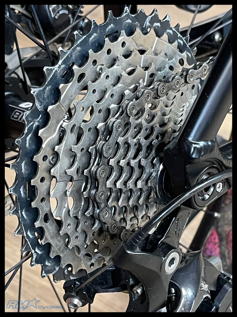 Cube Fat Bike Nautrail Race Medium Black 2016 Approved Used-3