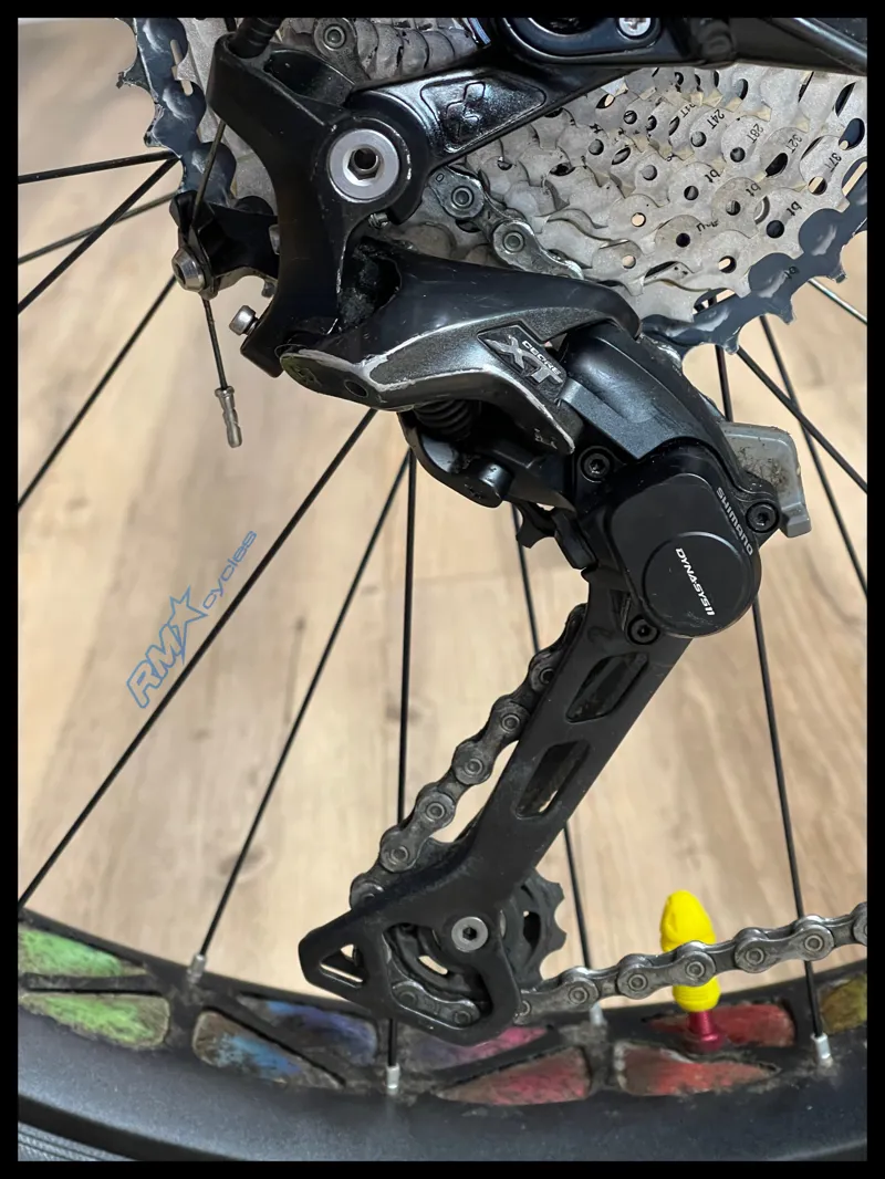 Cube Fat Bike Nautrail Race Medium Black 2016 Approved Used-4