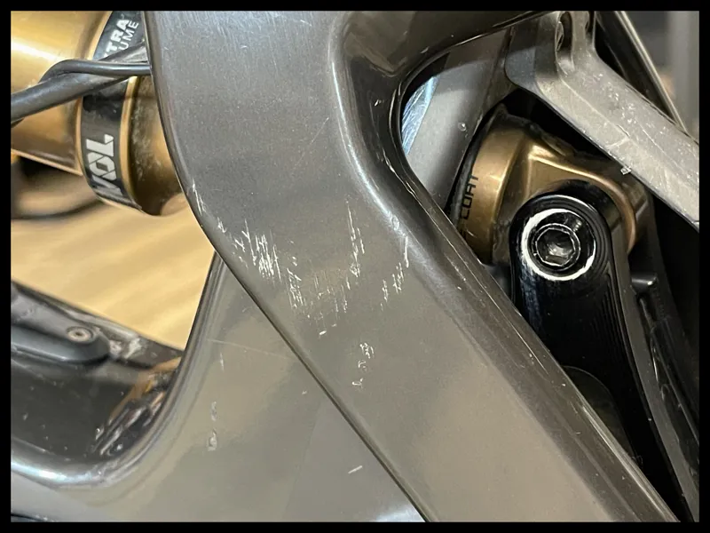 SANTA CRUZ HECKLER MX CARBON CC XT Large Dark Pewter 21 Approved Used-12