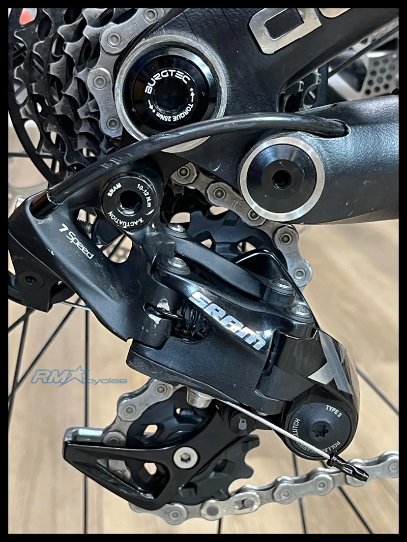 Atherton A.200 Downhill Carbon Mountain bike Medium in Raw Carbon Approved Used-3