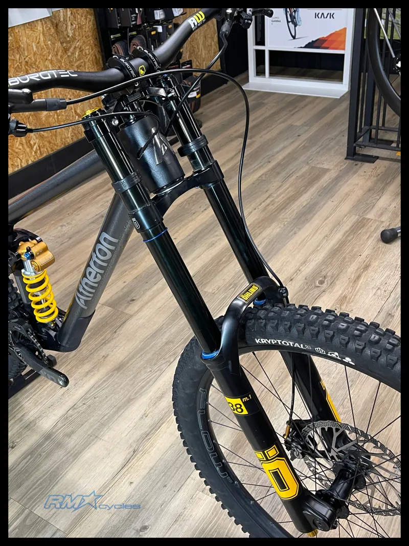 Atherton A.200 Downhill Carbon Mountain bike Medium in Raw Carbon Approved Used-6