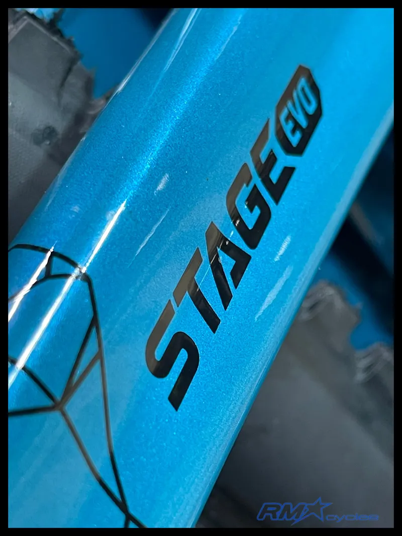 Orange Stage Evo Large Cyan Blue 2022 Approved Used-3