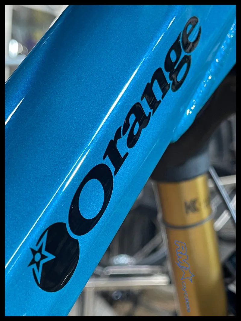 Orange Stage Evo Large Cyan Blue 2022 Approved Used-2
