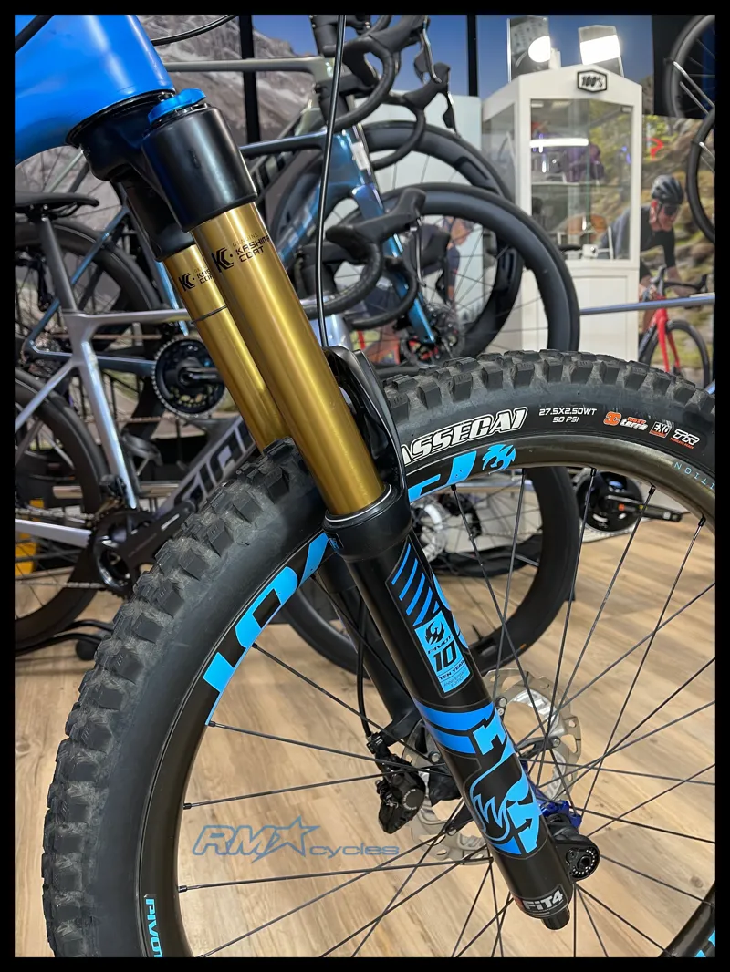 Pivot Mach 5.5 10th Anniversary Medium Blue 2017 Approved Used-8