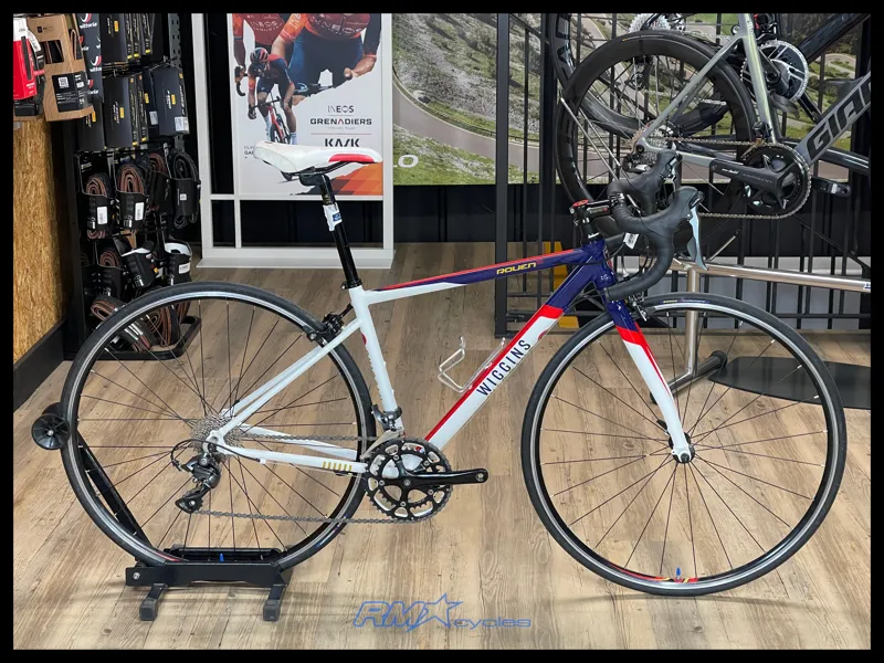 2016 Wiggins Rouen Junior Alloy Road Bike in White