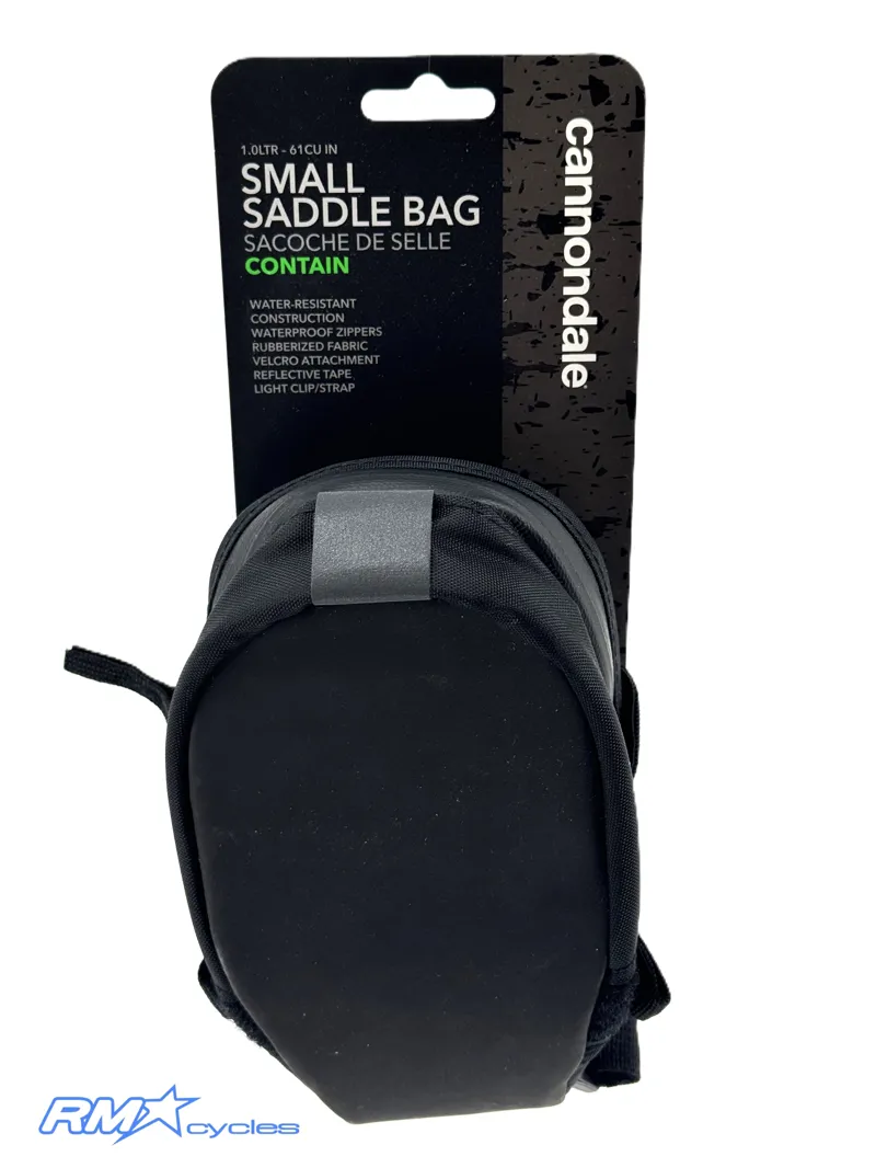 Cannondale - Contain Stitched Velcro Bag -Black --2