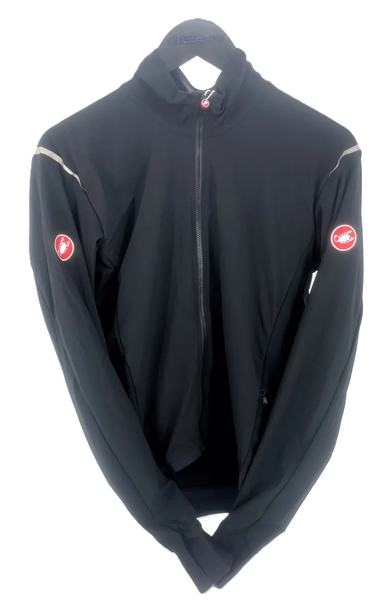 Castelli Mens Alpha Flight RoS Jacket X-Large Black