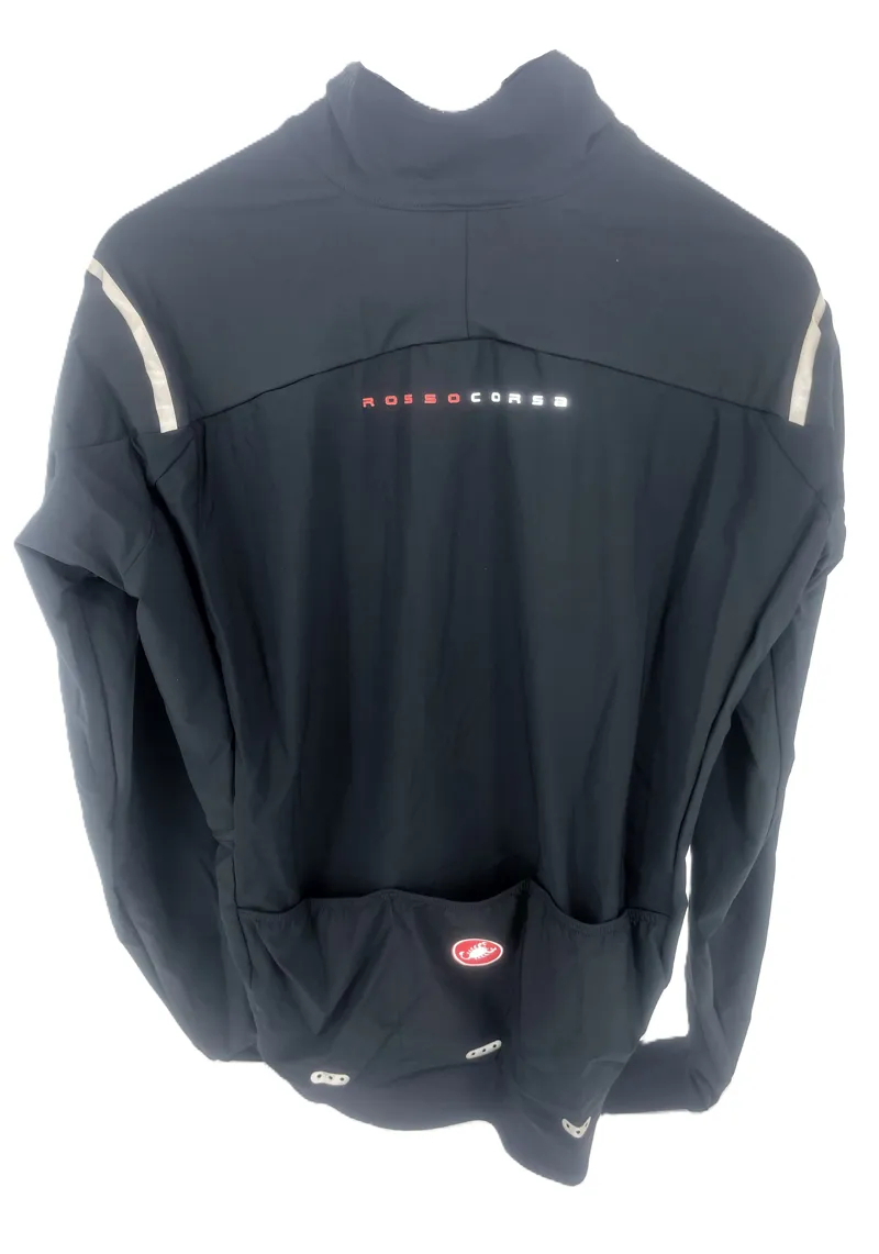 Castelli Mens Alpha Flight RoS Jacket X-Large Black-1