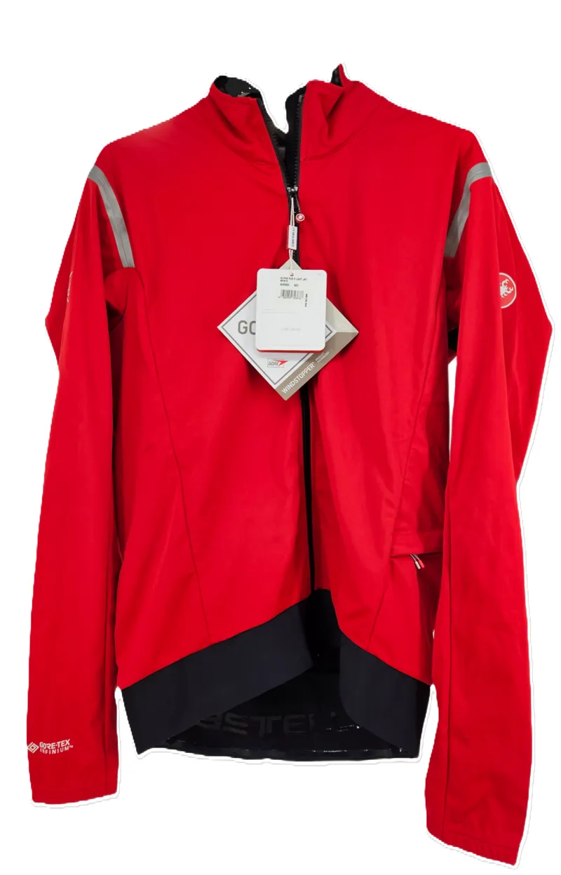 Castelli Alpha ROS 2 Light Jacket Red