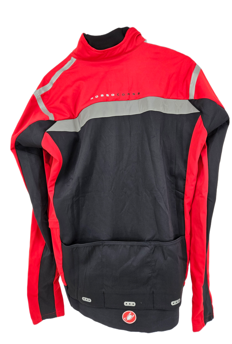 Castelli Alpha ROS 2 Light Jacket Red-1