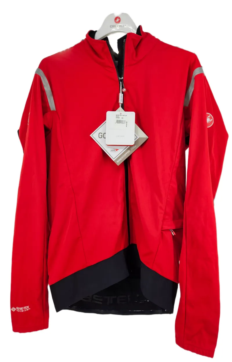 Castelli Alpha ROS 2 Light Jacket Red