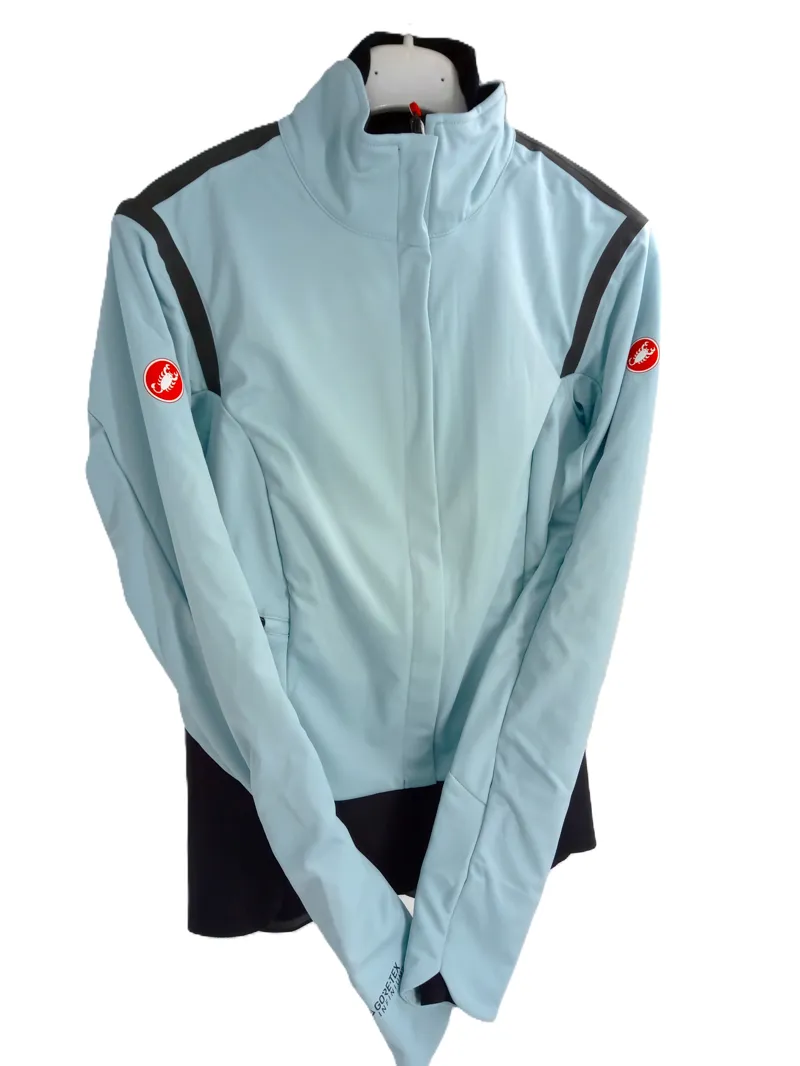 Castelli Alpha RoS 2 Womens Jacket Medium Blue