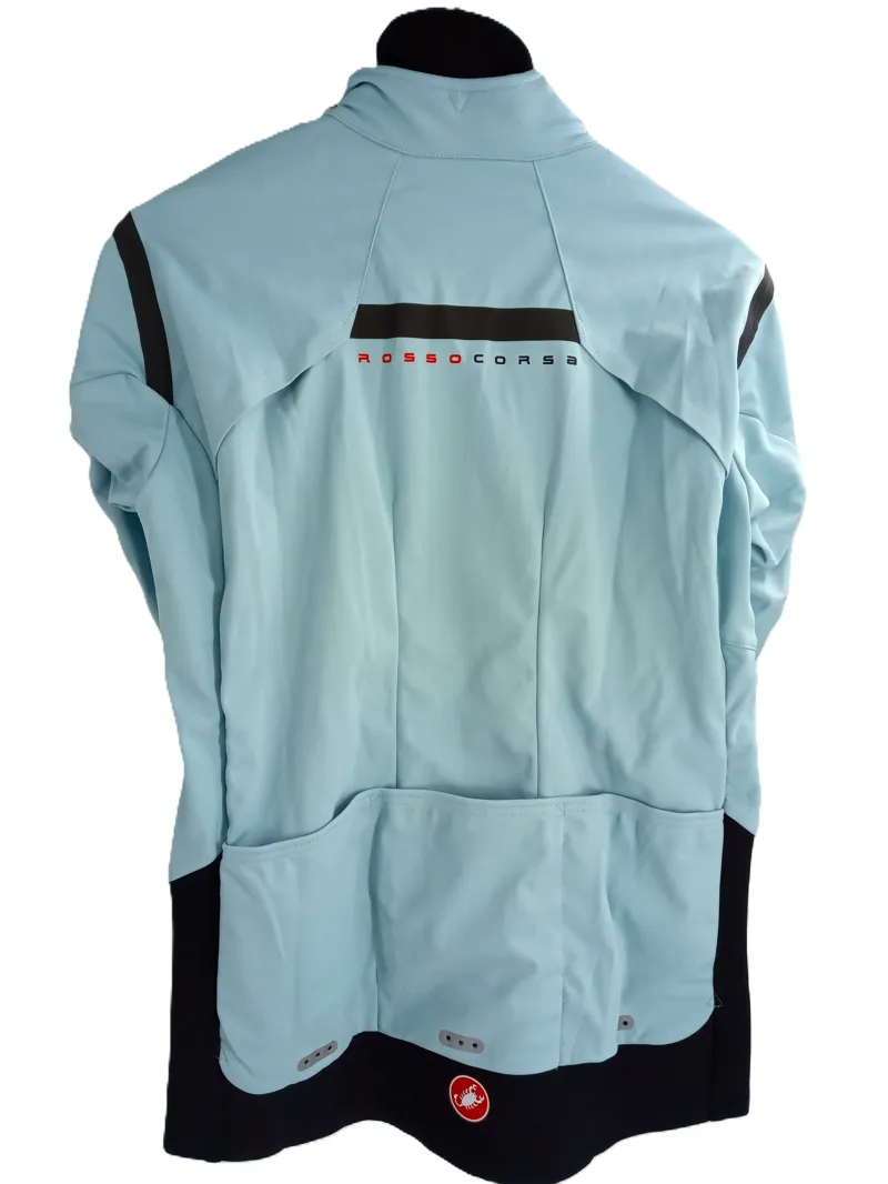 Castelli Alpha RoS 2 Womens Jacket Medium Blue-1