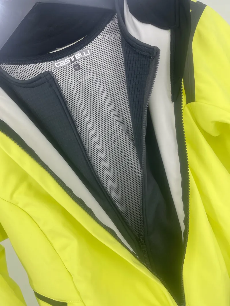 Castelli Alpha RoS Jacket Womens X-Large - Yellow-2